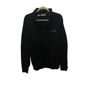 Cutter & Buck Size Large (L) Black 1/4 Zip Plantation Bay Golf & Country Club Pu